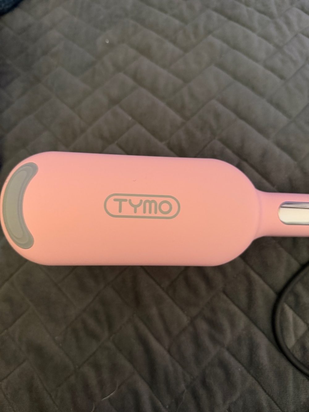 TYMO Pink Hair Straightening Brush - Smooth Styling for Women
